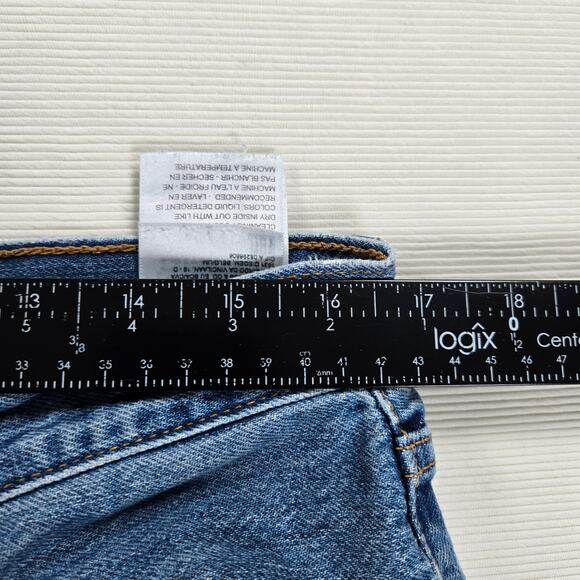 Levi's Premium High Rise Baggy Dad Raw Hem Jeans Women's Size 32 - Picture 6 of 9